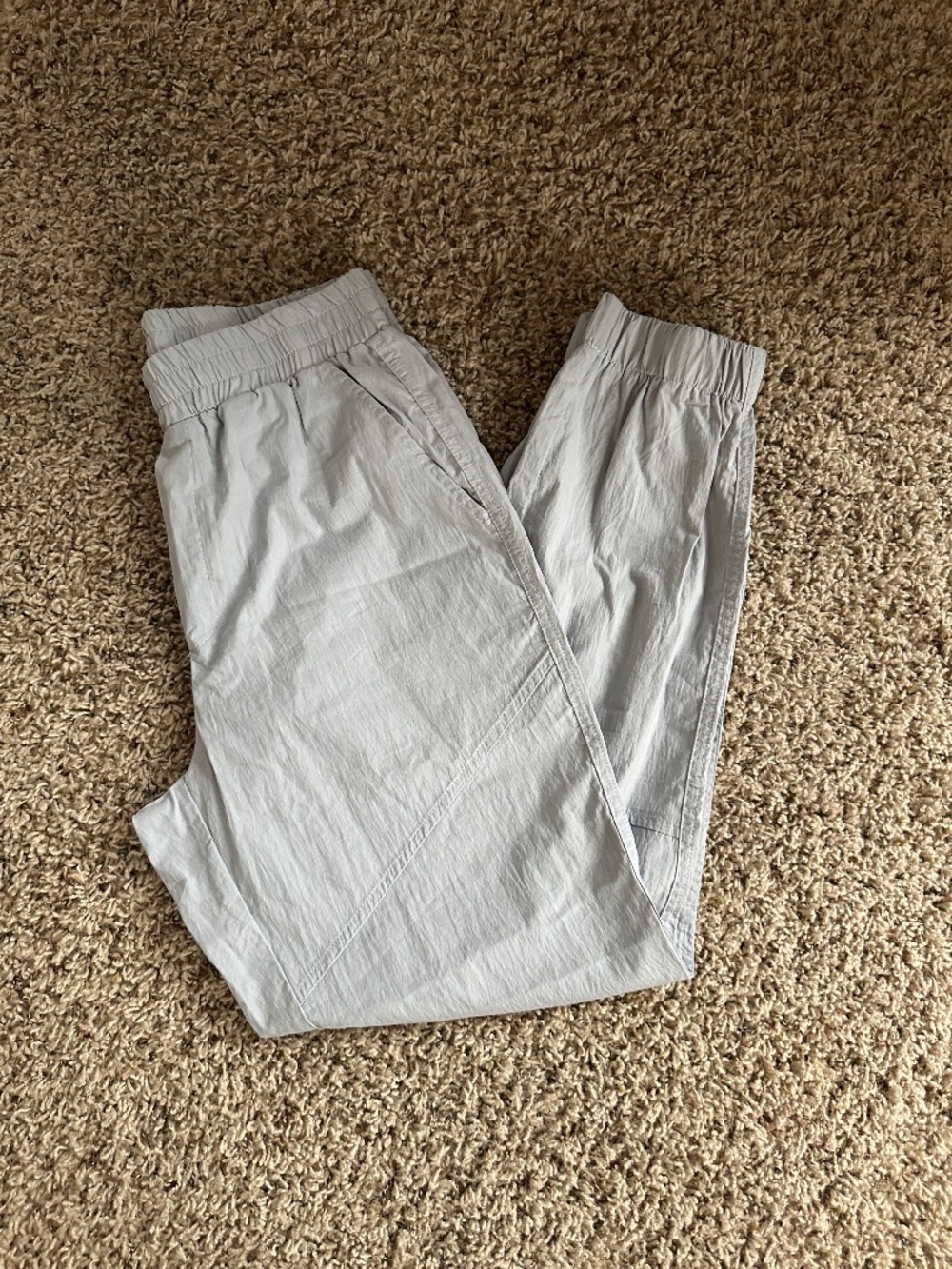 PacSun Light Blue Windbreaker Pants – Size S